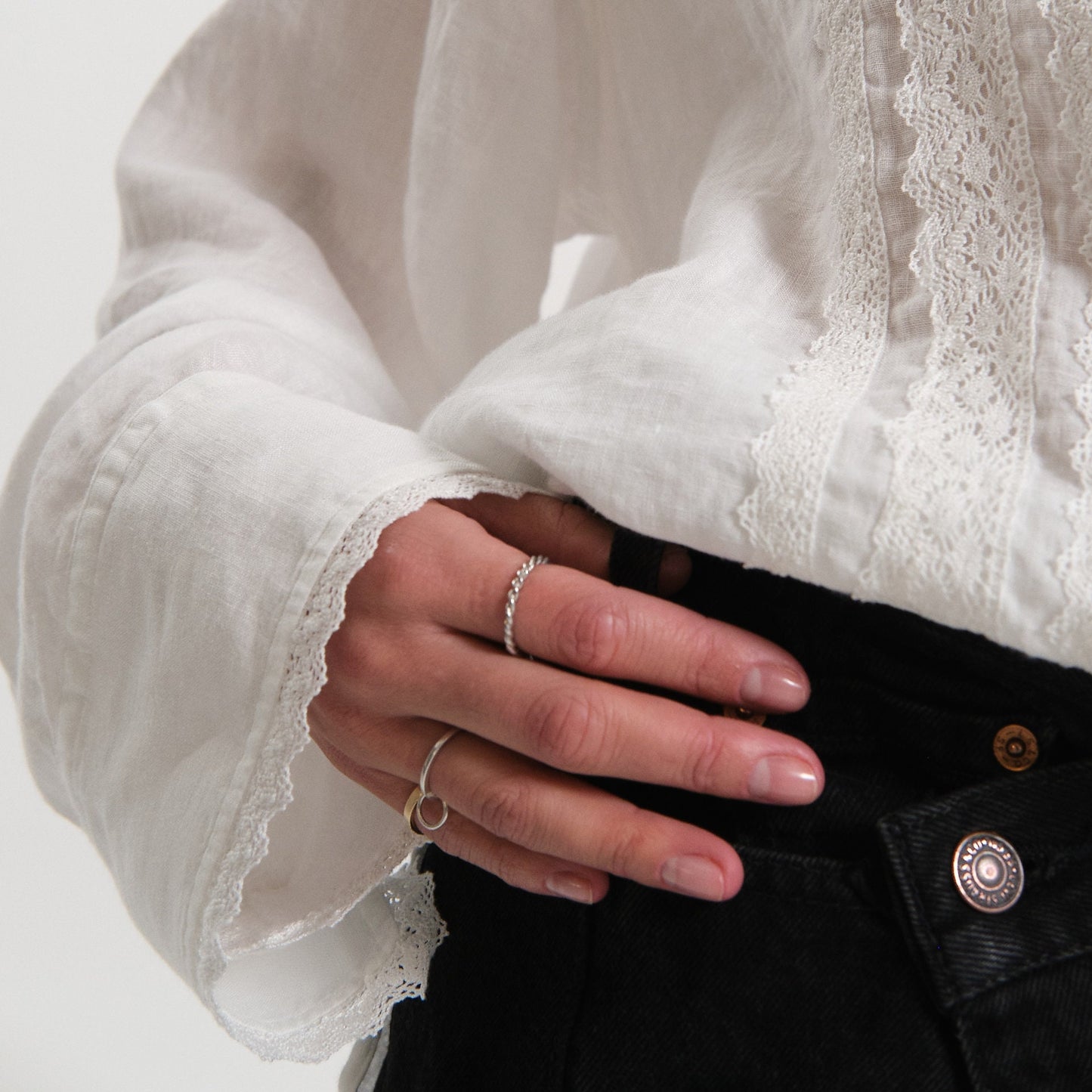 Organic Linen Shirt for Women, Relaxed Fit Summer Linen Top