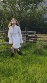 Women Linen Button Shirt, Organic Linen Blouse, Relaxed Fit Summer Top